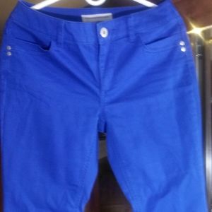 Bright blue Chicos platnium denim